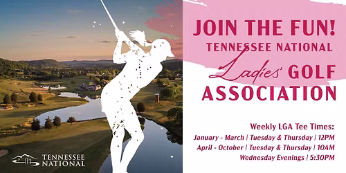 LGA Weekly Tee Times - September & October (Member Event)