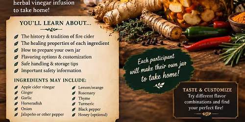 Fire Cider Class 