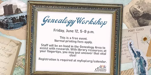 Genealogy Workshop