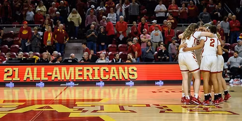 Parking Mercyhurst Lakers at Iowa State Cyclones Womens Basketball