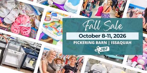 HUGE Kids\u2019 Consignment Event \u2013 October 8-11 at Pickering Barn