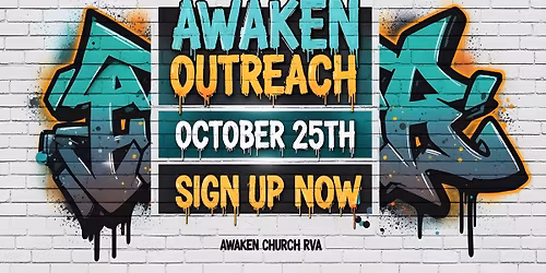 Community Outreach | Oct. 25th | Sign Up To Volunteer!