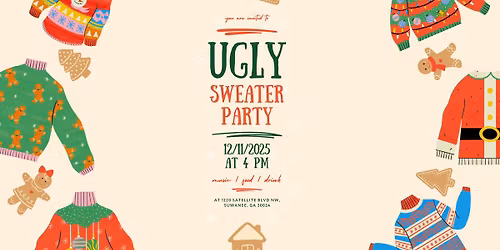 Ugly Sweater Holiday Party 