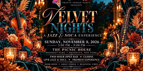 Velvet Nights: A Jazz & Soca Experience | Brooklyn