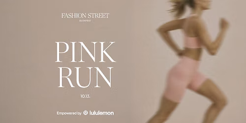 PINK RUN by LULULEMON Vol.1