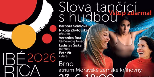 Ib\u00e9rica 2026: Slova tan\u010d\u00edc\u00ed s hudbou
