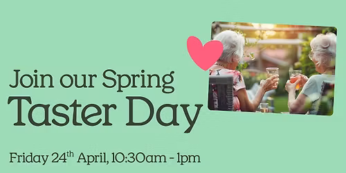 Spring Taster Day