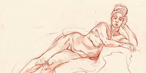 Tutored Life Drawing - Cont\u00e9