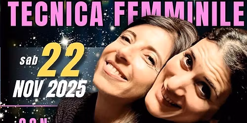 Seminario di TECNICA FEMMINILE con DANA FRIGOLI & MARIA ELENA MACCHINI