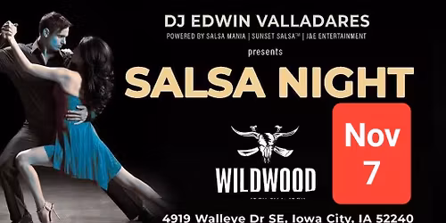 SALSA NIGHT @ WILDWOOD in Iowa City