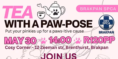 Tea with a Paw-Pose
