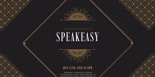 Speakeasy Night