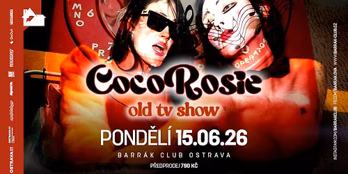 COCOROSIE (USA) - Ostrava\/Barr\u00e1k