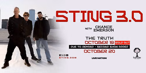 STING 3.0 Tour