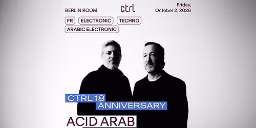 ctrl18: ACID ARAB [FR]