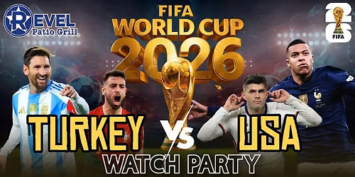 USA vs Turkey - World Cup 2026 Watch Party