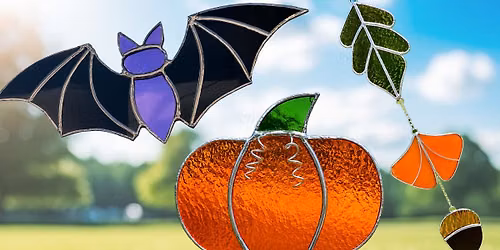 Fall Stained Glass Sun Catcher Workshop