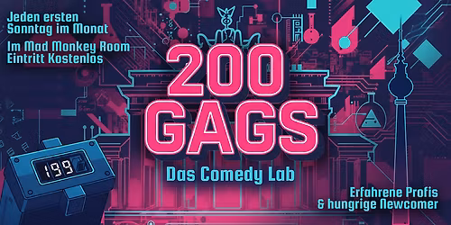 200 Gags \u2605 Das Comedy Lab \u2605 Live Stand-up Show im Comedy Club
