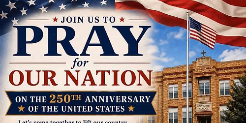 Pray for Our Nation - Rosary Rally