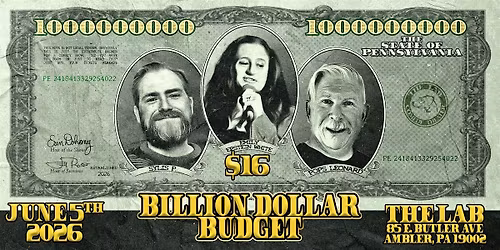 Billion Dollar Budget Comedy Show