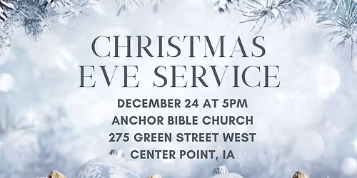 Christmas Eve Service ~ 5PM