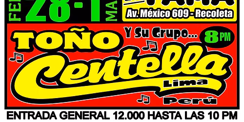 TO\u00d1O CENTELLA EN SANTIAGO DE CHILE