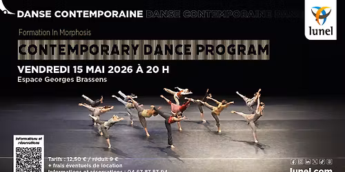 Contemporary Dance Program In Morphosis \u2022 Danse \u2022 Lunel