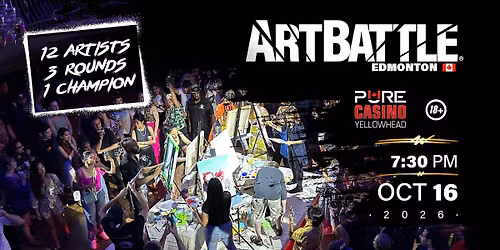 Art Battle Edmonton - October 16, 2026