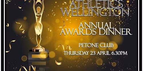 Athletics Wellington Annual Awards Dinner