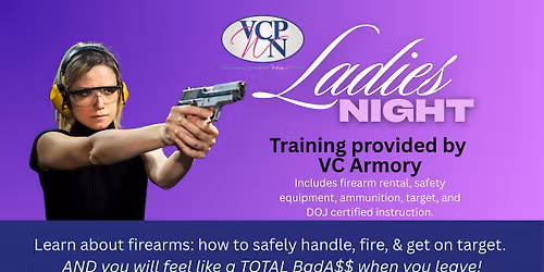 Ladies Night Firearms Training - NEW DATE!!