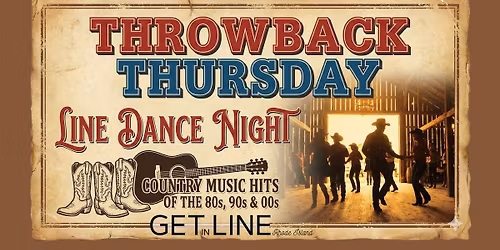 Throwback Line Dance Event