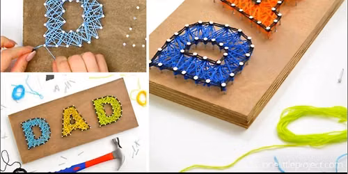 String Art! (Father's Day Creation)