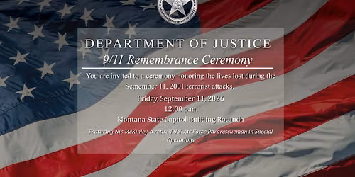 Ceremony Commemorating 9\/11 Terrorist Attacks