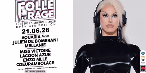 DIM 21/06 - FOLLE DE RAGE x HALLE TROPISME : FETE DE LA MUSIQUE ! — Tropisme