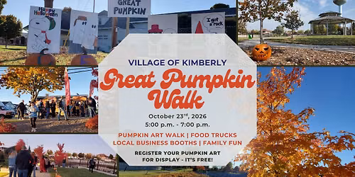 2026 Great Pumpkin Walk