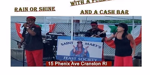 2nd To None "Sunner in the City" St Marys Feast Society EVERY Thursday 6-9 Rain or Shine 