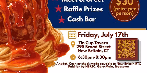 Spaghetti with Patriots: Candidate Meet & Greet