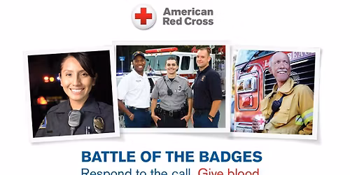 Red Cross 'Battle of the Badges' Blood Drive