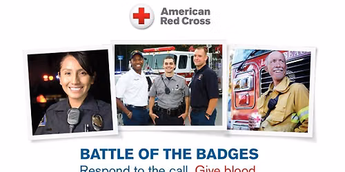 Red Cross 'Battle of the Badges' Blood Drive
