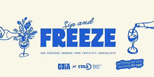 Sip + Freeze. Hosted by RMA San Diego x Gaia Family