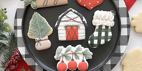Farmhouse Christmas Cookie Decorating Class \ud83c\udf84 