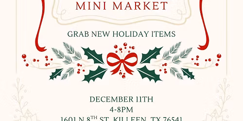 Christmas Mini Market