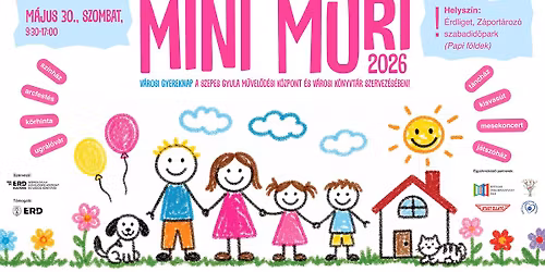 Mini Muri 2026 - v\u00e1rosi gyereknap \u00c9rd