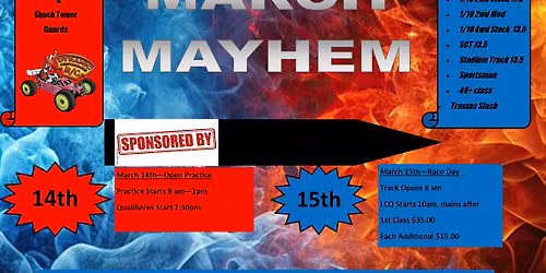 March Mayhem - 1\/10 Offroad Carpet