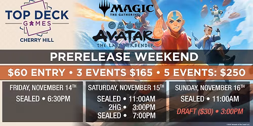 MTG: Avatar the Last Airbender Prerelease #1