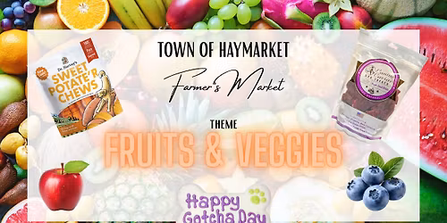 Town of Haymarket - Farmer's Market "Fruit & Veggies" theme