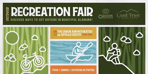 Outdoor Recreation Fair with Land Trust of North Alabama