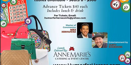 Humor & Handbags Designer Purse Bingo 