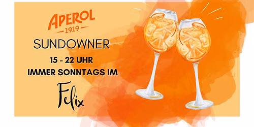 Aperol Sundowner im Felix Dresden