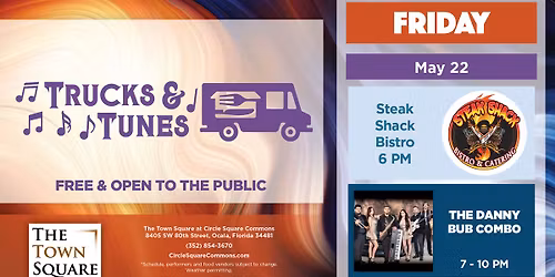 Trucks & Tunes with Steak Shack Bistro & The Danny Bub Combo
